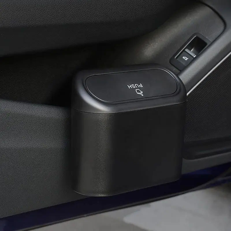 Waterproof Car Trash Can With Lid - Großhandel Tragbare Kunststoff Auto Lagerung Box