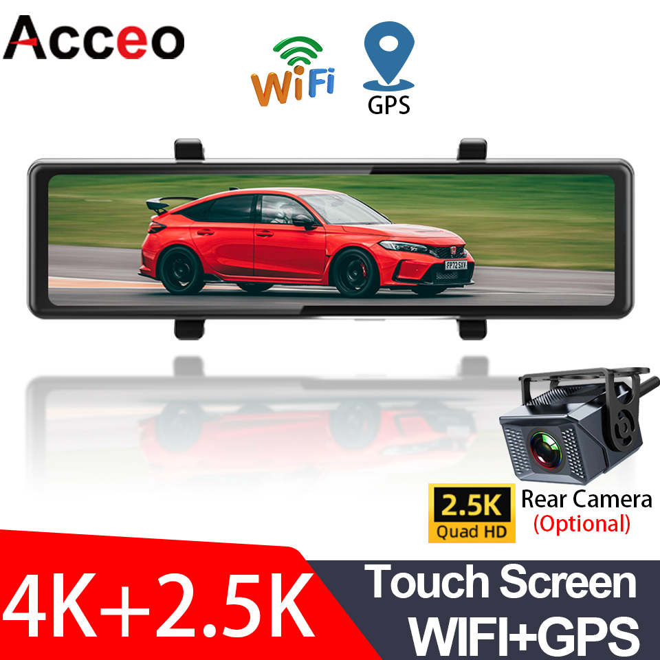Car Care - 4K Dashcam HD Nachtsicht Eingebautes WLAN