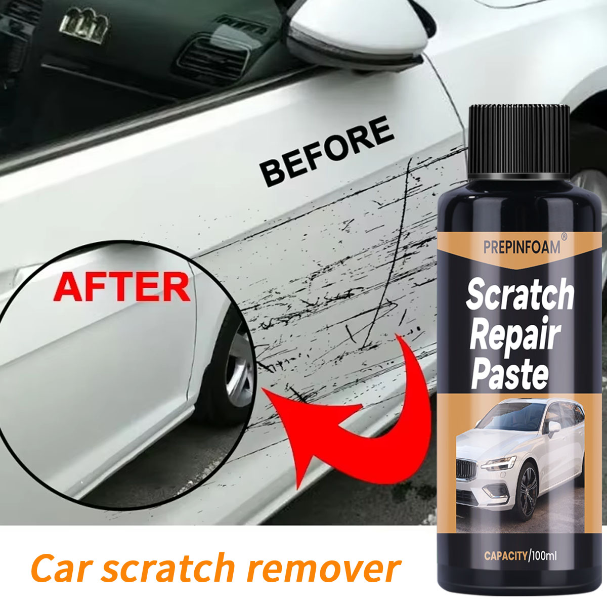 Car Scratch Repair Polishing Wax Paste - Auto Kratzer Entferner Paste Farbe Pflege