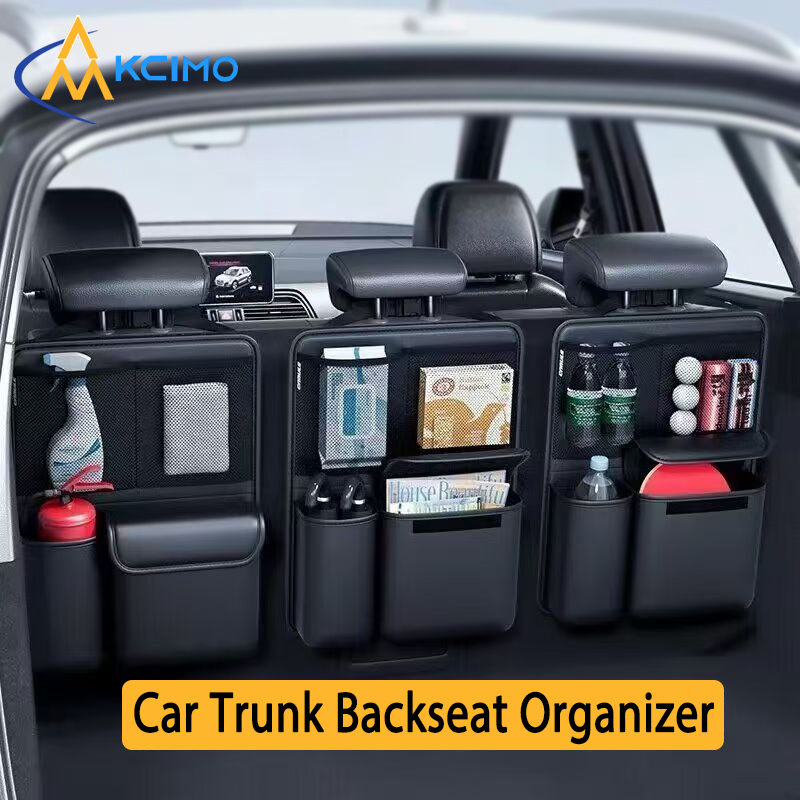 Car Trunk Organizer Foldable Storage Box - Kcimo PU Leder Auto Stamm Lagerung