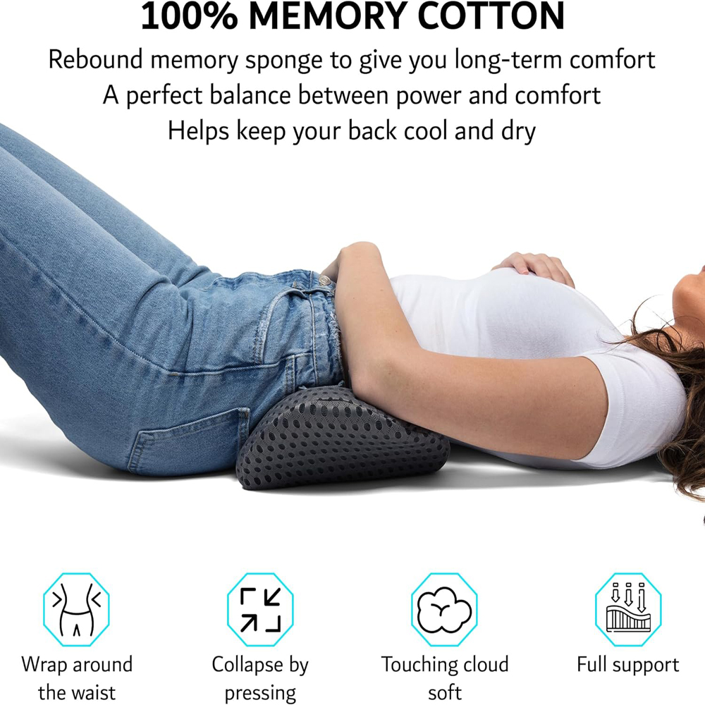 Atmungsaktive Memory Kissen In – Memory Foam Car Neck Pillow Lumbar Support Bewertung und Preis